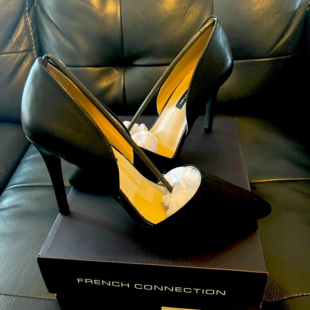 French Connection D'orsay Pump NWT Black 8.5